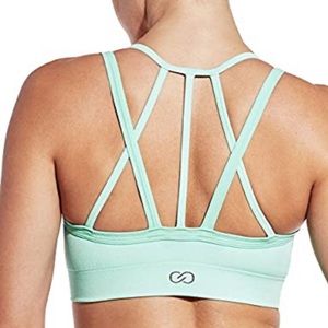 CALIA Inner Power Strappy Halter Seamless Bra